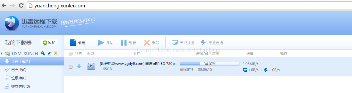 群晖利用Docker安装远程迅雷下载教程 NAS 第13张