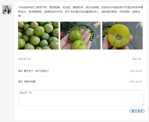 3.7 应用举例 评论说说