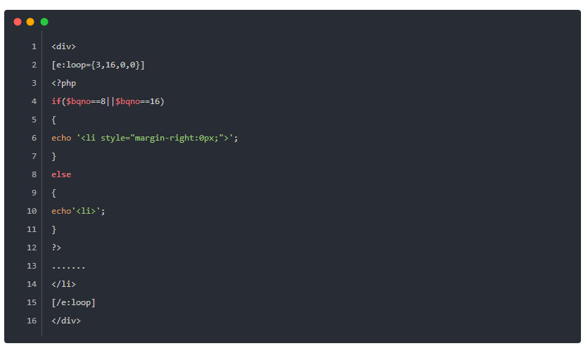 帝国CMS灵动标签中用phpif判断第X条附加特殊样式/php判断第一条